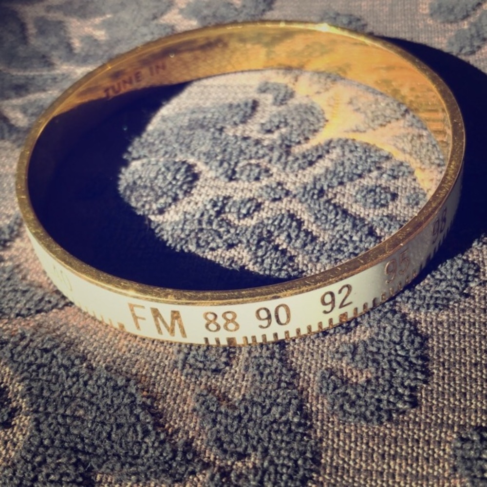 Kate Spade radio bracelet